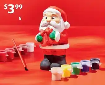 ALDI Paint Your Own Christmas Craft offer