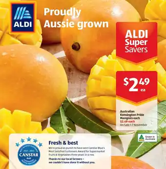 Australian Kensington Pride Mangoes