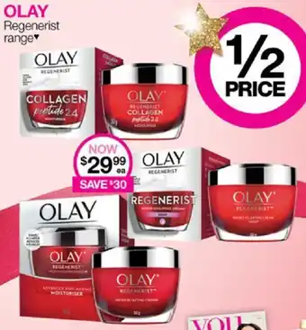 Priceline OLAY Regenerist range offer