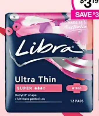 Priceline Libra Ultra Thin offer