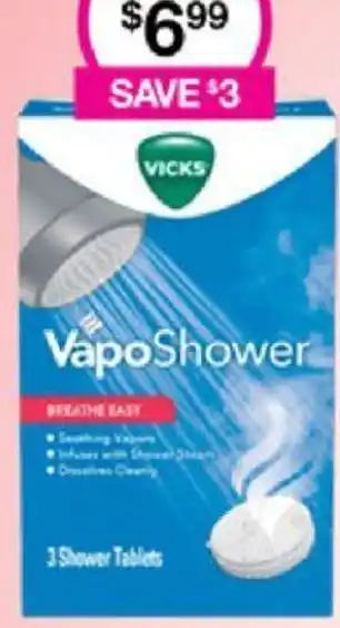 Priceline Vicks VapoShower offer