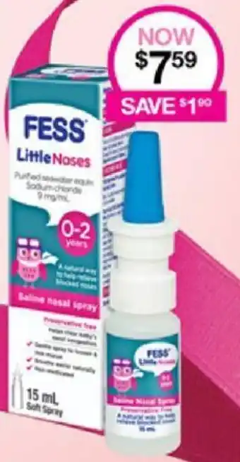 Priceline Saline nasal spray offer