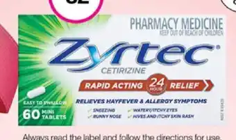 Priceline ZYRTEC CETIRIZINE offer