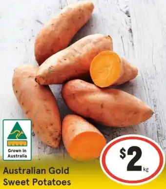 IGA Australian Gold Sweet Potatoes offer
