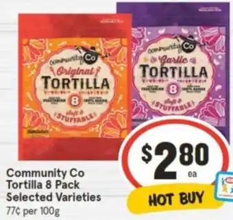 IGA Community Co Tortilla offer