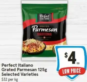 IGA Perfect Italiano Grated Parmesan 125g offer