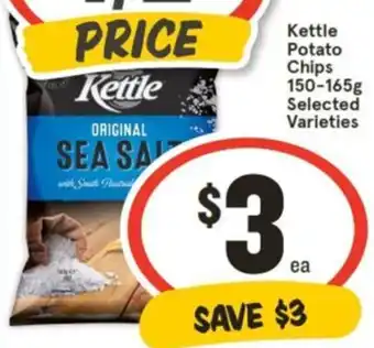 Kettle Potato Chips 150-165g