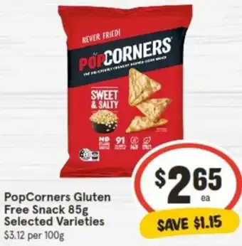 IGA PopCorners Gluten Free Snack 85g offer