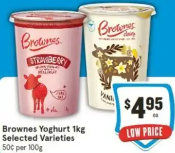 Brownes Yoghurt 1kg