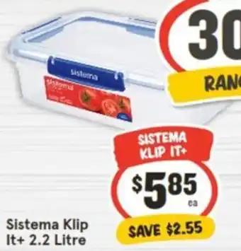 IGA Sistema Klip It+ 2.2 Litre offer