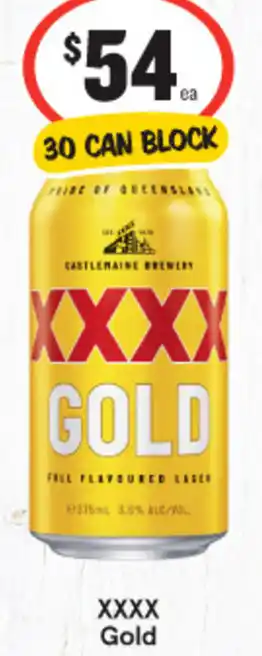 IGA XXXX Gold offer