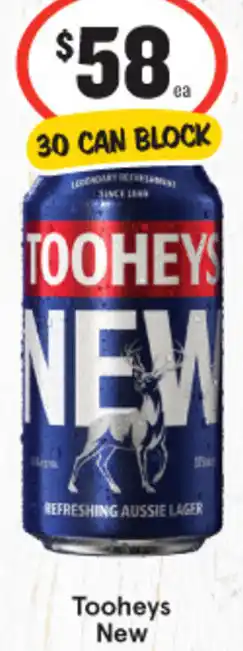 IGA Tooheys New offer