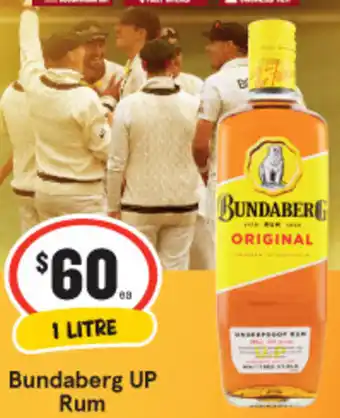 IGA Bundaberg UP Rum offer
