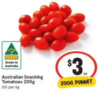 IGA Australian Snacking Tomatoes 200g offer