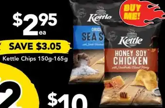 Drakes Kettle Chips 150g-165g offer