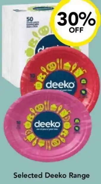 Drakes Selected Deeko Range offer
