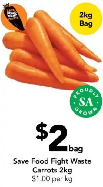 Drakes Save Food Fight Waste Carrots 2kg offer
