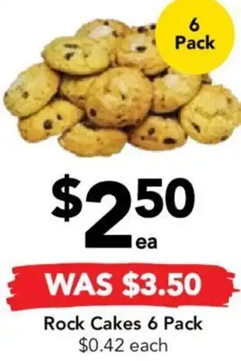 Drakes Rock Cakes 6 Pack offer