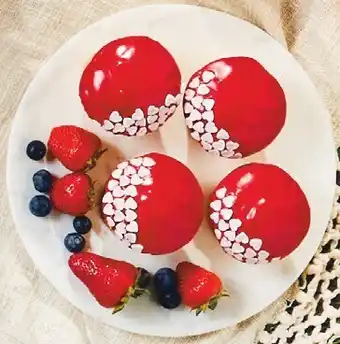 Woolworths Iced Valentineu2019s Cupcakes Pk 4* offer