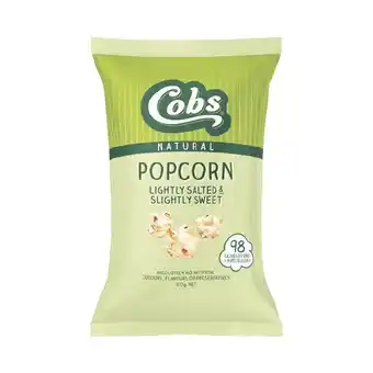 Woolworths Cobs popcorn 80-120g offer