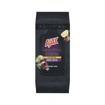Woolworths Ajax luxury home cleaning wipes pk 110 offer