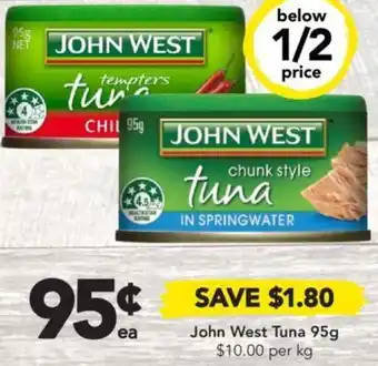 Drakes John West Tuna 95g offer