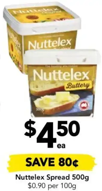 Drakes Nuttelex Spread 500g offer