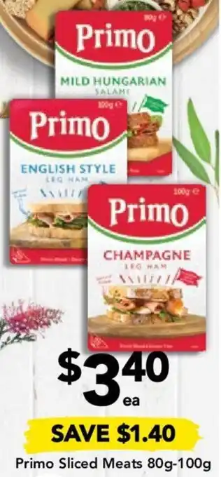 Drakes Primo Sliced Meats 80g-100g offer