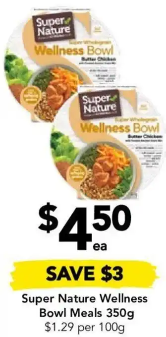 Drakes Super Nature Wellness Bowl Meals 350g offer