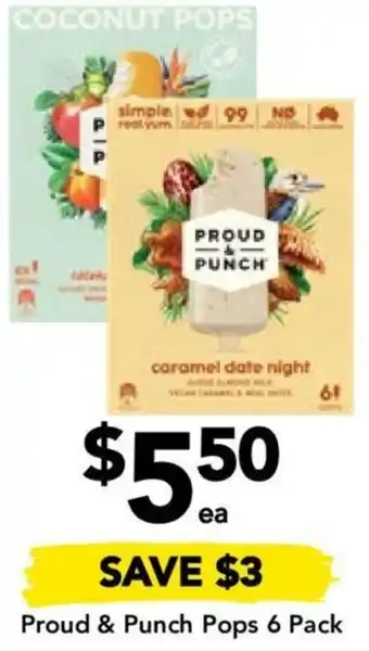 Drakes Proud & Punch Pops 6 Pack offer
