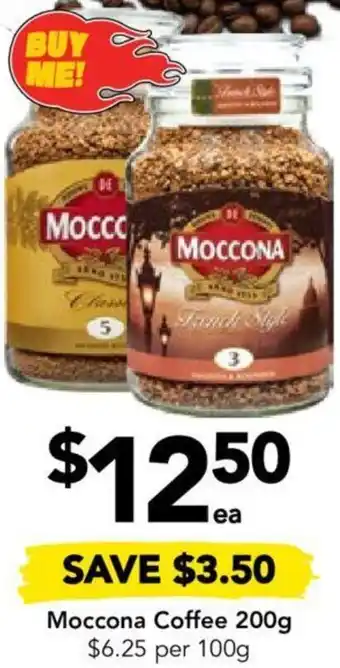 Drakes Moccona Coffee 200g offer