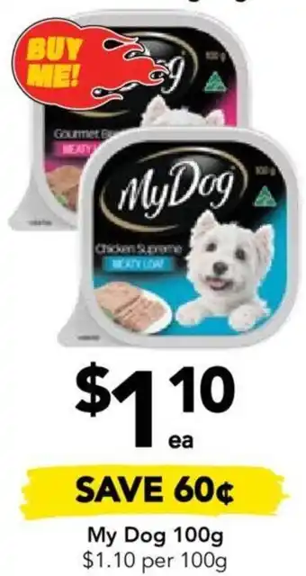 Drakes My Dog 100g offer