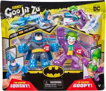 BIG W Heroes of goo jit zu dc versus pack batman vs the joker offer