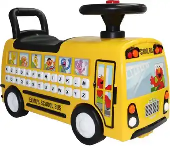 BIG W Sesame street elmo’s ride & learn bus offer