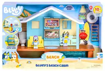BIG W Bluey beach cabin adventure set offer