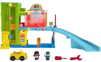 BIG W Fisher-price little people light-up learning garage offer