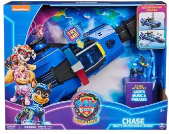 BIG W Paw patrol the mighty movie chase mighty transforming cruiser offer
