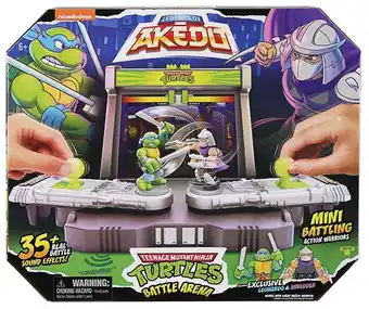 BIG W Legends of akédo teenage mutant ninja turtles battle arena offer