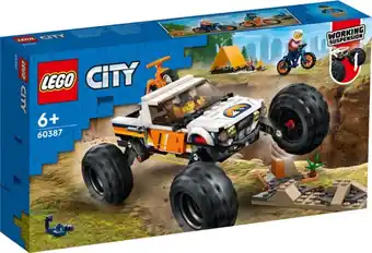 BIG W Lego city 4x4 off-roader adventures 60387 offer
