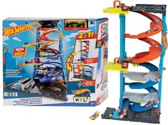 BIG W Hot wheels city 2023 transforming race tower playset offer