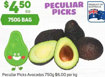 Foodland Peculiar Picks Avocados 750g offer