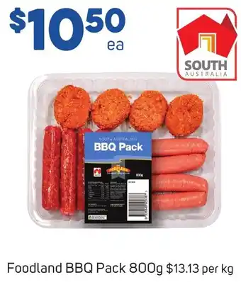Foodland Foodland BBQ Pack 800g offer