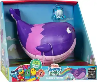 BIG W Piñata smashlings rainbow whale playset offer