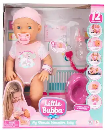 BIG W Little bubba my ultimate interactive baby doll offer