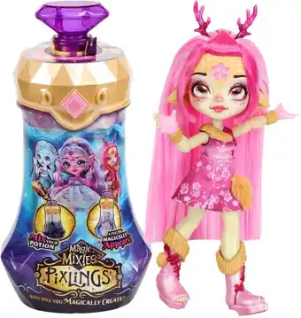 BIG W Magic mixies pixlings doll - deerlee the deer pixling offer