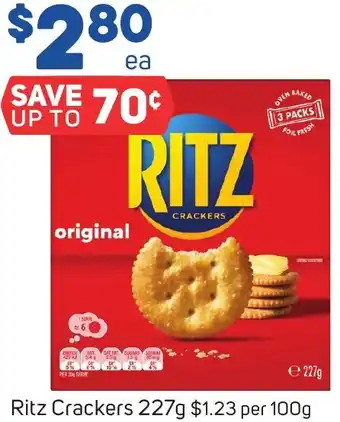 Foodland Ritz Crackers 227g offer