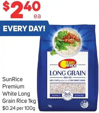 Foodland SunRice Premium White Long Grain Rice 1kg offer