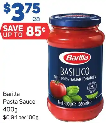 Foodland Barilla Pasta Sauce 400g offer