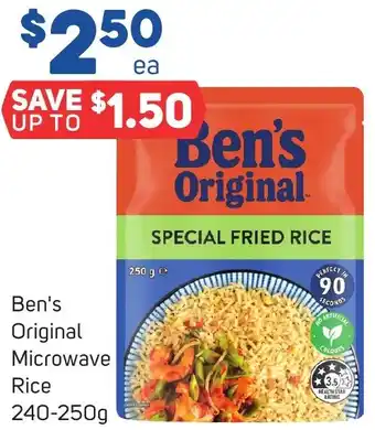 Ben's Original Microwave Rice 240-250g