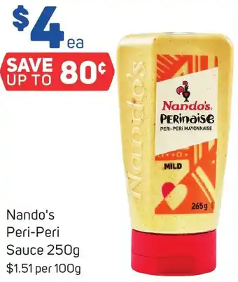 Foodland Nando's Peri-Peri Sauce 250g offer